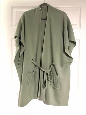 Loft Knit Tie-Front Women's Sweater Cardigan